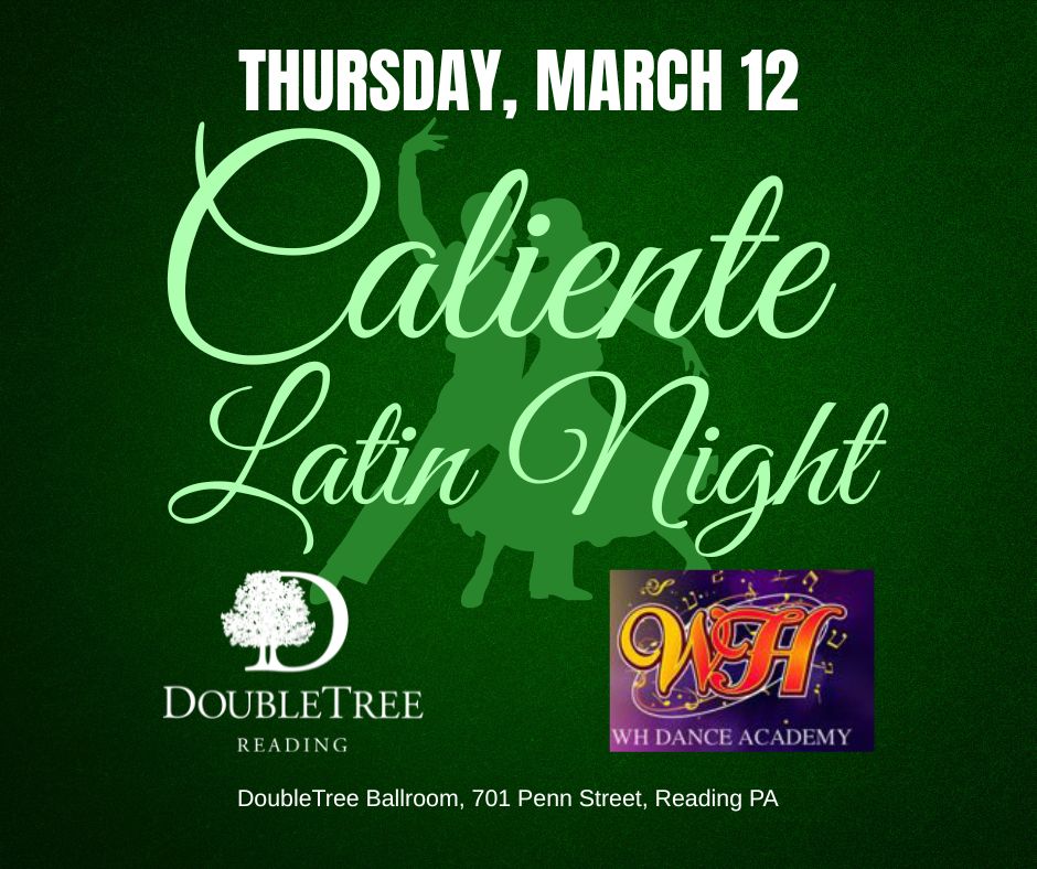 Caliente Latin Night, DoubleTree Reading